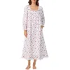 Eileen West Flannel Ballet Nightgown In Multi