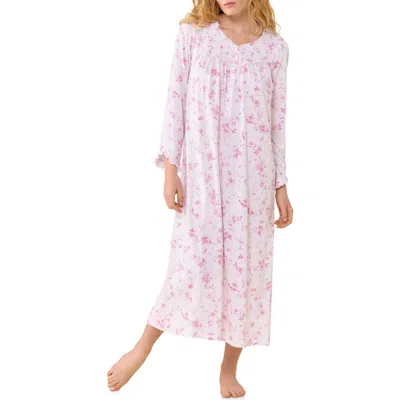 Eileen West Floral Ballet Nightgown In Pink