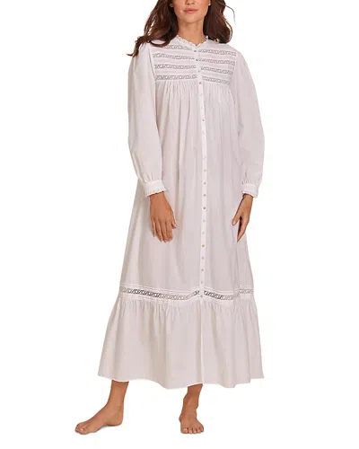 Eileen West Long Sleeve Ballet Nightgown Robe In White