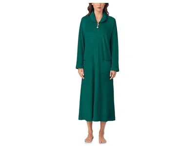 Eileen West Lux Velour 50 Long Sleeve Zip Robe