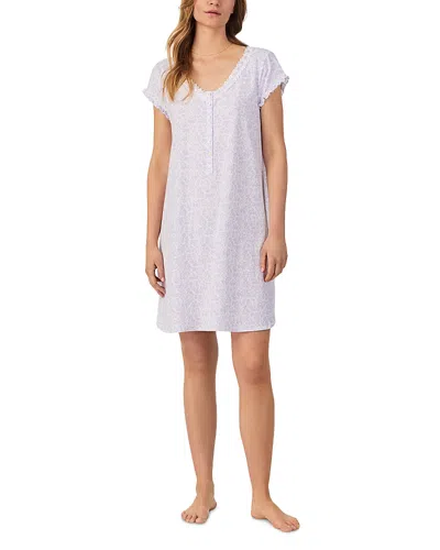 Eileen West Printed Short Sleep Shirt In Multi