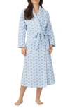Eileen West Quilted Ballet Robe In Blue