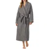 Eileen West Quilted Ballet Robe In Gray