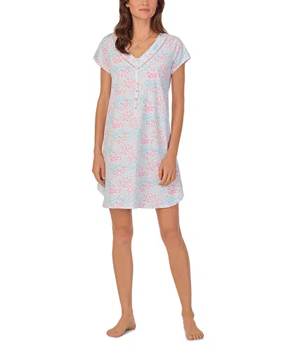 Eileen West Short Sleep Shirt In Watercolor