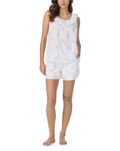 Eileen West Shortie Pajama Set In Blue