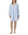 Eileen West Sleepshirt In Blue