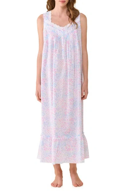 Eileen West Sleeveless Cotton Ballet Nightgown In Multi