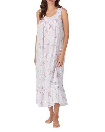 Eileen West The Eileen Cotton Lawn Ballet Nightgown In Multi