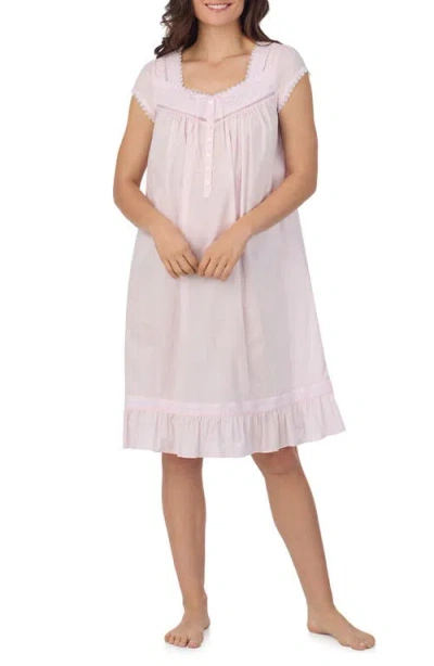 Eileen West Waltz Cap Sleeve Cotton Nightgown