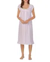 Shop Eileen West Waltz Nightgown In White/pink Print