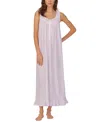 Eileen West Sleeveless Cotton Ballet Nightgown In White Pink Print