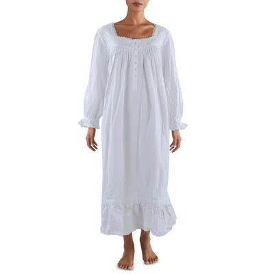 Eileen West Womens Embroidered Cotton Nightgown