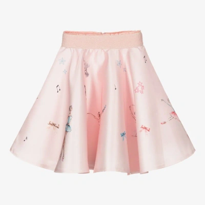 Eirene Babies'  Girls Pink Satin Ballet Skirt