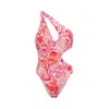 Ekcentrik Women's Yellow / Orange / White Groovy Sensations Swimsuit In Multi