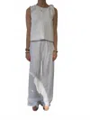 Ekd Collection Women's De Terre Pant In Froth In Gray