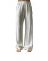 Ekd Collection Women's De Terre Pant In Salt In White