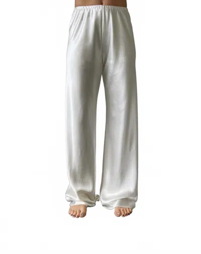 Ekd Collection Women's De Terre Pant In Salt In White