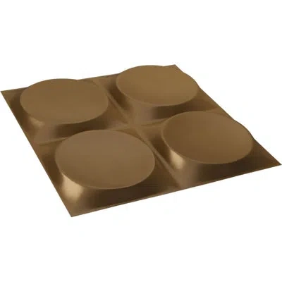 Ekena Millwork 11 7/8"w X 11 7/8"h Adonis Endurawall Decorative 3d Wall Panel, Textured Metallic Galaxy (covers 0.9 In Gold Rush