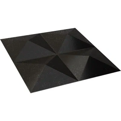 Ekena Millwork 11 7/8"w X 11 7/8"h Tirana Endurawall Decorative 3d Wall Panel, Universal Aged Metallic (covers 0.98 In Galaxy