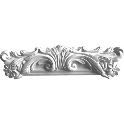 Ekena Millwork 14 7/8"w X 4 1/4"h Oxford Panel Mouldingcenter In Off-white