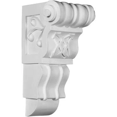 Ekena Millwork 16.375 H X 8.75 W X 8.75 D In Gray