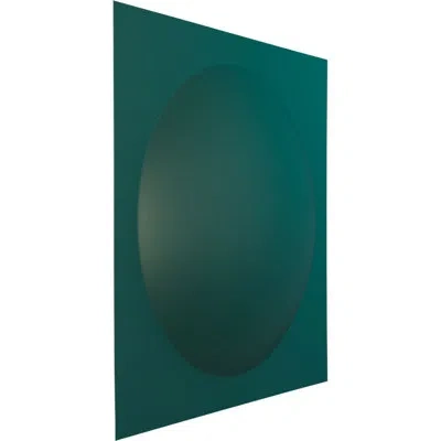 Ekena Millwork 19 5/8"w X 19 5/8"h Sloane Endurawall Decorative 3d Wall Panel, Ultracover (covers 2.67 Sq. Ft.) In Ultracover Satin Lagoon