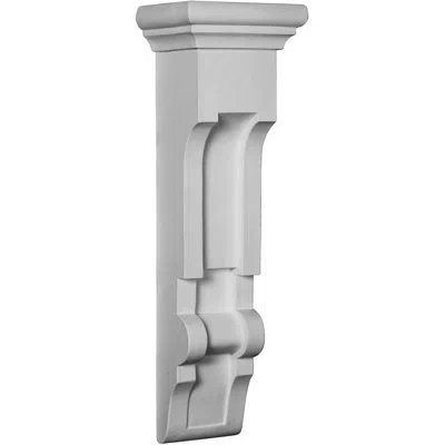 Ekena Millwork 19.875'' H X 6.125'' W X 5'' D Urethane Bracket/corbel In Gray