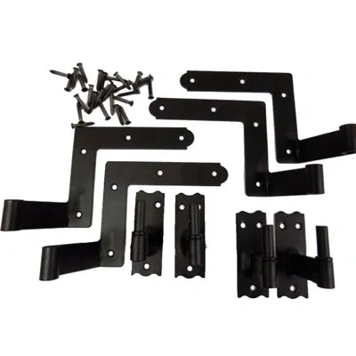 Ekena Millwork 2 1/8" Offset Hinge Set (4 Hinges)