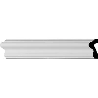 Ekena Millwork 2 3/8"h X 1"p X 94 1/2"l Hamilton Panel Moulding In White
