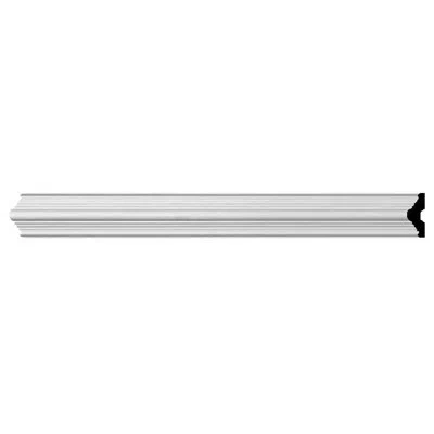 Ekena Millwork 2 5/8"h X 1 1/8"p X 94"l, Bedford Panel Moulding In Off-white