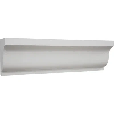 Ekena Millwork 2 7/8 In. H X 2 In. P X 96 In. L, Truecraft Pvc Moulding, White