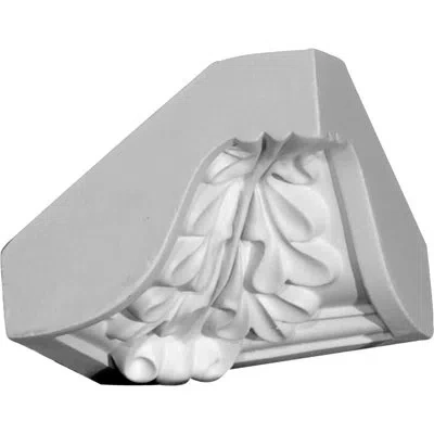 Ekena Millwork 2 7/8"h X 3 5/8"w Inside Corner For Moulding Profiles In White