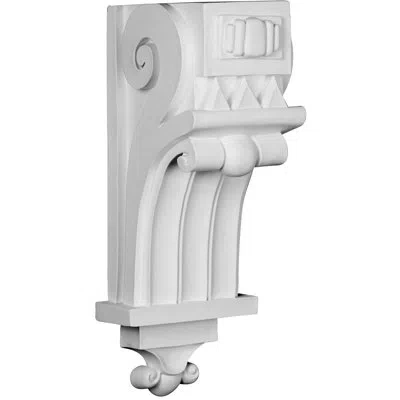 Ekena Millwork 20.125 H X 8.125 W X 7.875 D In Gray