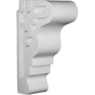 Ekena Millwork 23.625'' H X 7.375'' W X 15'' D Urethane Bracket/corbel In White