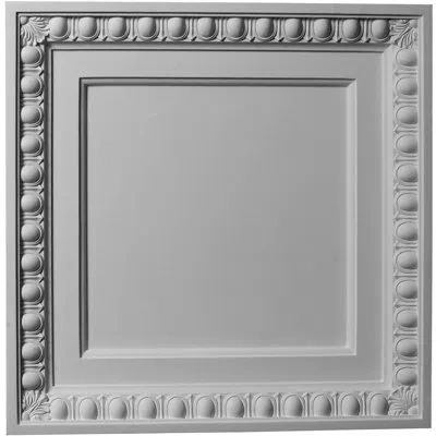 Ekena Millwork 24"w X 24"h X 2 3/8"d Ceiling Tile In White