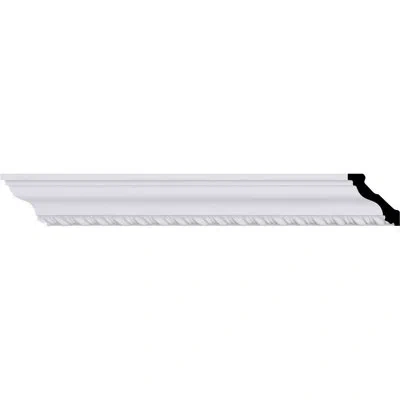 Ekena Millwork 2"h X 2"p X 2 3/4"f X 94 1/2"l Valeriano Crown Moulding In White