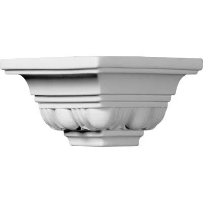 Ekena Millwork 3 1/8"p X 2 3/4"h Outside Corner Moulding In White