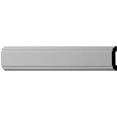 Ekena Millwork 3 5/8"h X 3/4"p X 94 1/2"l Classic Panel Moulding In Off-white
