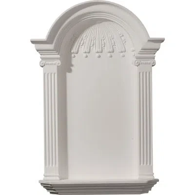 Ekena Millwork 33 3/4"h X 21 1/8"w X 4 1/4"d Surface Mount In White