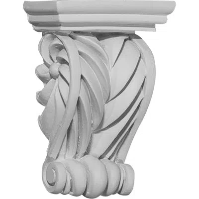 Ekena Millwork 3.625 H X 2.625 W X 1.375 D In Gray