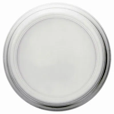 Ekena Millwork 37 3/8"h X 37 3/8"w X 4"d Traditional Smooth Surface Mount Ceiling Dome In White