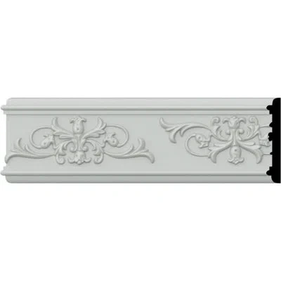 Ekena Millwork 4 3/8"h X 3/4"p X 94 1/2"l Versailles Chair Rail In White