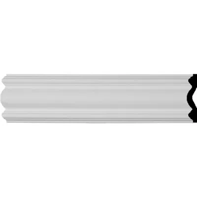 Ekena Millwork 4"h X 3/4"p X 94 1/2"l Gorleen Panel Moulding In White