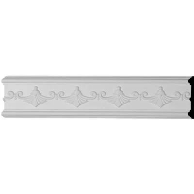 Ekena Millwork 4"h X 5/8"p X 94 1/2"l Sydney Panel Moulding In White