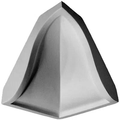 Ekena Millwork 5 7/8"h X 8 5/8"d Traditional Inside Corner In White