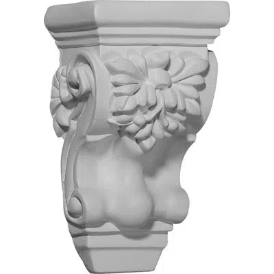 Ekena Millwork 5.25 H X 3.875 W X 1.25 D In Gray