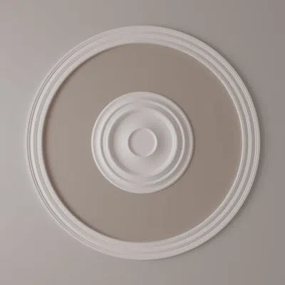 Ekena Millwork 55 3/8"od X 47 3/8"id X 4"w X 7/8"p Felix Ceiling Ring Kit In Off-white