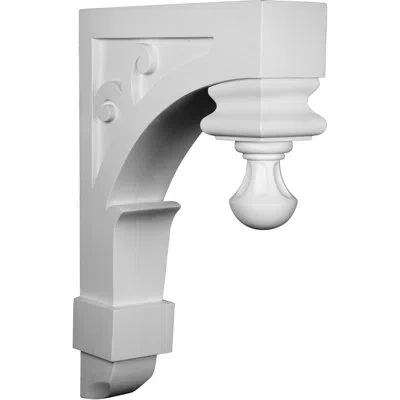 Ekena Millwork 5.75 H X 3.75 W X 2.25 D In Gray