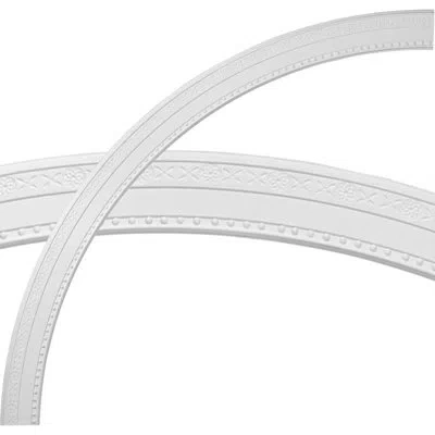 Ekena Millwork 59 1/2"od X 53"id X 2 3/4"w X 1/2"p Tralee Ceiling Ring Kit In White