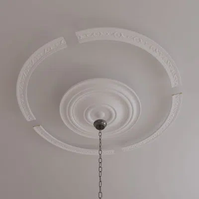 Ekena Millwork 59"od X 52"id X 3/4"p Kent Ceiling Ring Kit In White